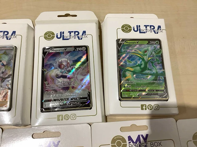 Pokemon ultra boost box verzamelkaart (30x) - afbeelding 8 van  16