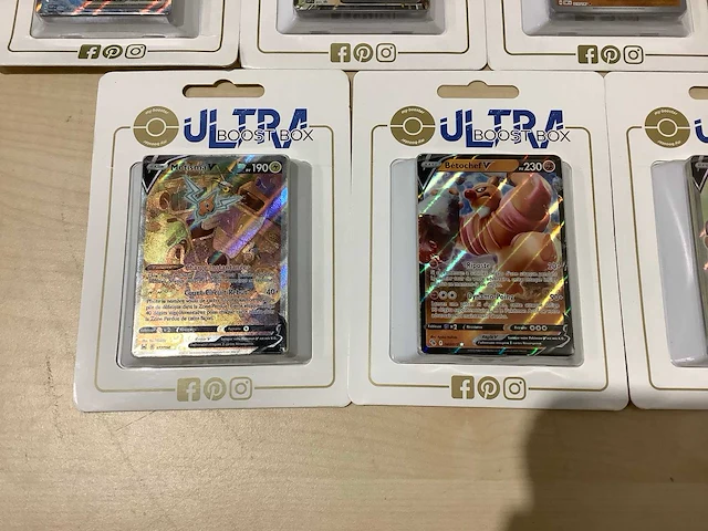 Pokemon ultra boost box verzamelkaart (30x) - afbeelding 9 van  16