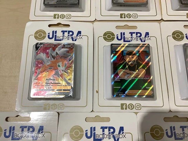 Pokemon ultra boost box verzamelkaart (30x) - afbeelding 6 van  17
