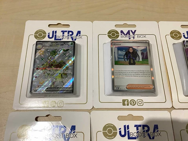 Pokemon ultra boost box verzamelkaart (30x) - afbeelding 9 van  17