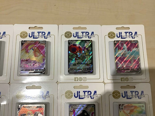 Pokemon ultra boost box verzamelkaart (30x) - afbeelding 12 van  15
