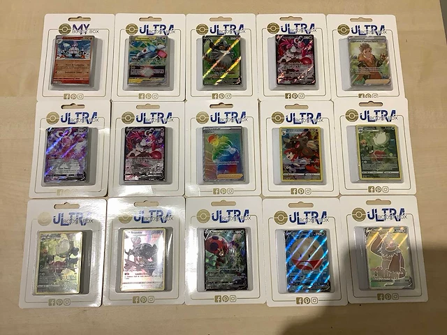 Pokemon ultra boost box verzamelkaart (30x) - afbeelding 15 van  15