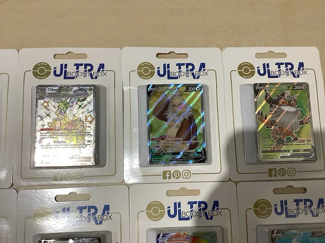Pokemon ultra boost box verzamelkaart (30x) - afbeelding 10 van  14