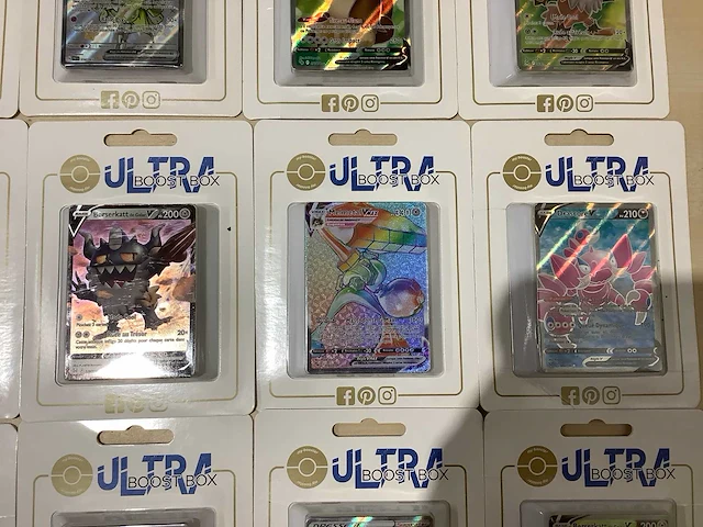 Pokemon ultra boost box verzamelkaart (30x) - afbeelding 11 van  14