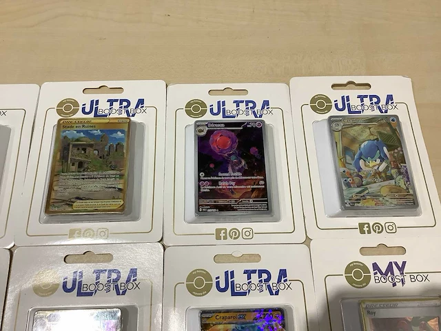 Pokemon ultra boost box verzamelkaart (30x) - afbeelding 4 van  14