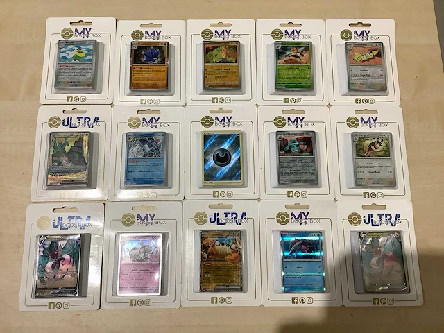Pokemon ultra boost box verzamelkaart (30x) - afbeelding 1 van  14