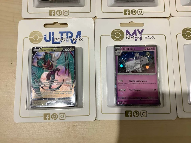 Pokemon ultra boost box verzamelkaart (30x) - afbeelding 9 van  14