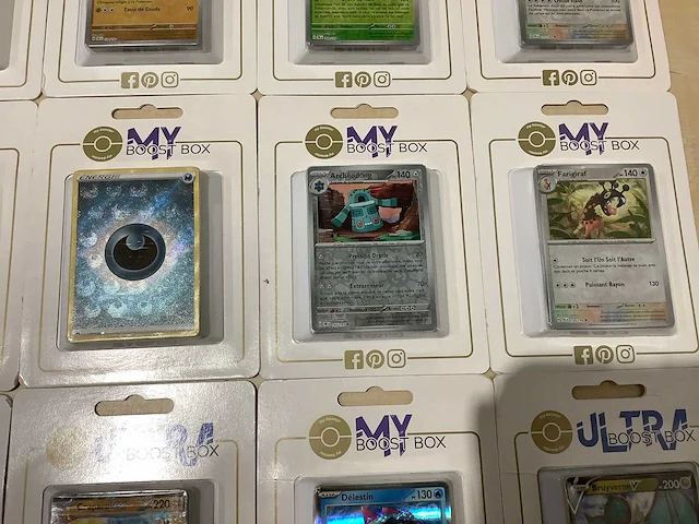 Pokemon ultra boost box verzamelkaart (30x) - afbeelding 11 van  14