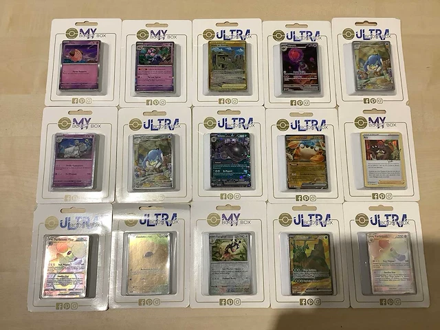 Pokemon ultra boost box verzamelkaart (30x) - afbeelding 13 van  14