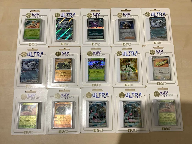 Pokemon ultra boost box verzamelkaart (30x) - afbeelding 1 van  14
