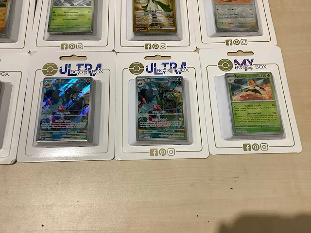 Pokemon ultra boost box verzamelkaart (30x) - afbeelding 12 van  14