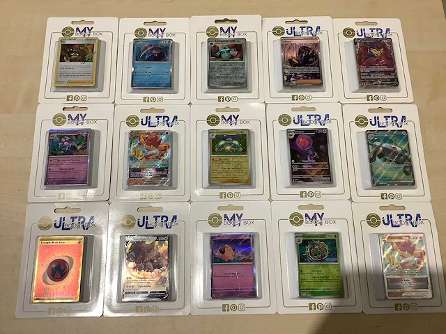 Pokemon ultra boost box verzamelkaart (30x) - afbeelding 13 van  14