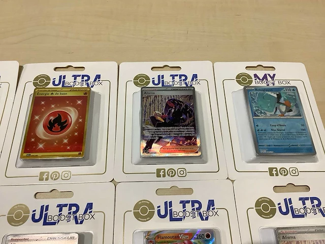 Pokemon ultra boost box verzamelkaart (30x) - afbeelding 4 van  14