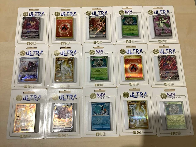 Pokemon ultra boost box verzamelkaart (30x) - afbeelding 1 van  14