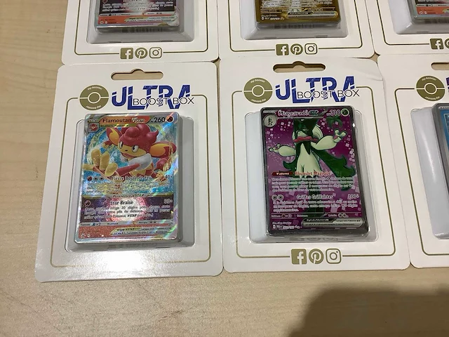Pokemon ultra boost box verzamelkaart (30x) - afbeelding 9 van  14