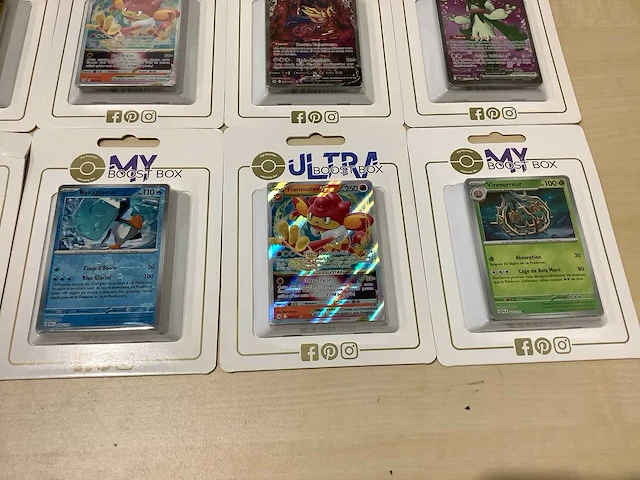 Pokemon ultra boost box verzamelkaart (30x) - afbeelding 12 van  14
