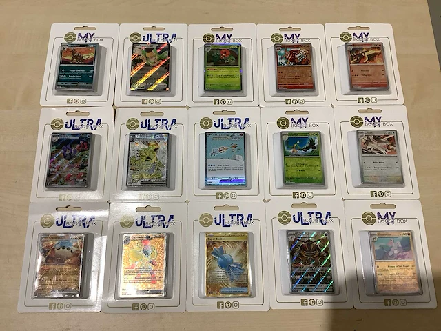 Pokemon ultra boost box verzamelkaart (30x) - afbeelding 1 van  14