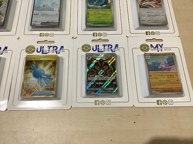 Pokemon ultra boost box verzamelkaart (30x) - afbeelding 12 van  14
