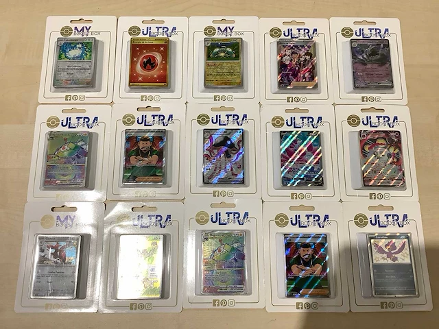 Pokemon ultra boost box verzamelkaart (30x) - afbeelding 13 van  14