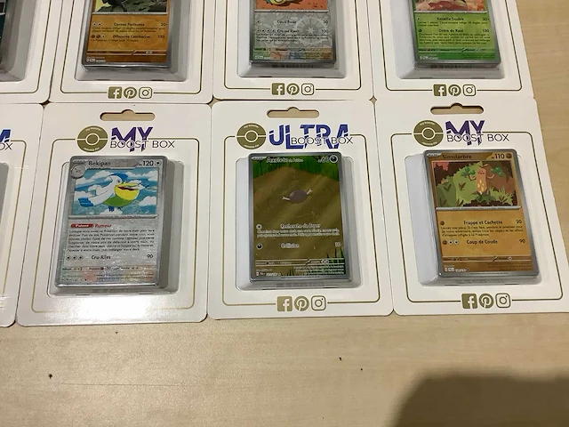 Pokemon ultra boost box verzamelkaart (30x) - afbeelding 12 van  14