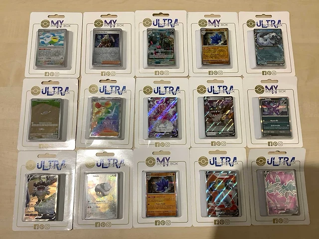 Pokemon ultra boost box verzamelkaart (30x) - afbeelding 13 van  14