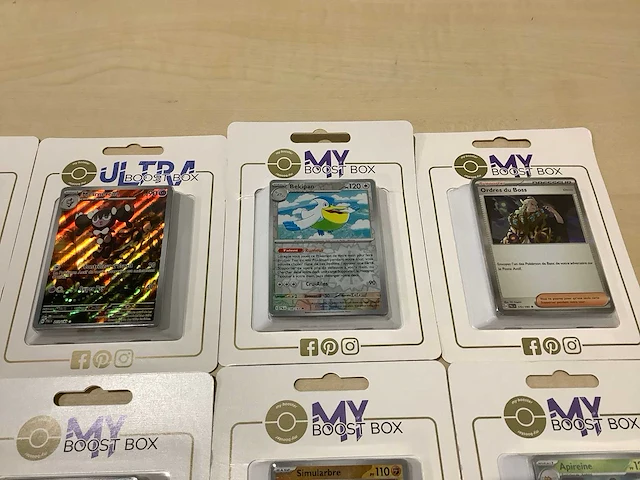 Pokemon ultra boost box verzamelkaart (30x) - afbeelding 4 van  14