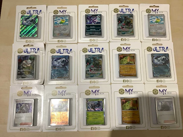 Pokemon ultra boost box verzamelkaart (30x) - afbeelding 1 van  14