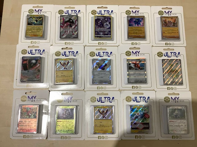 Pokemon ultra boost box verzamelkaart (30x) - afbeelding 1 van  14