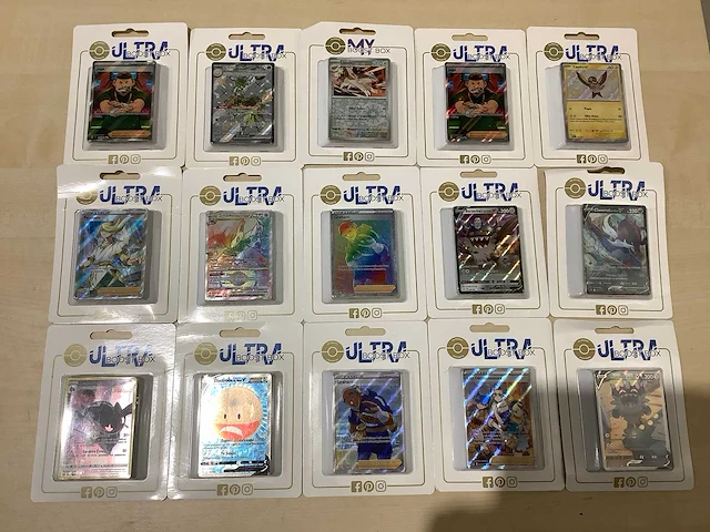 Pokemon ultra boost box verzamelkaart (30x) - afbeelding 13 van  14