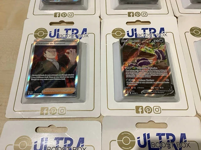 Pokemon ultra boost box verzamelkaart (30x) - afbeelding 2 van  14