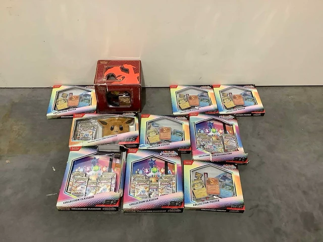 Pokemon verzamel box (10x) - afbeelding 1 van  7
