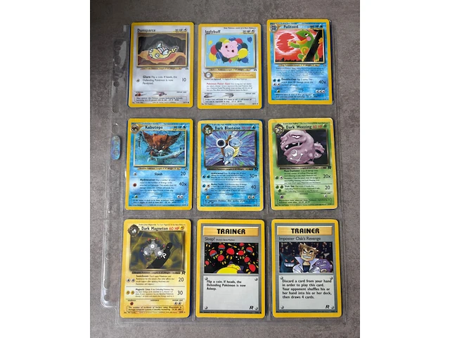 Pokemon vintage kaarten met o.a 1999 charizard holo - afbeelding 15 van  17