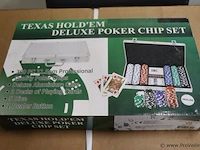 Pokerset in koffer - afbeelding 1 van  3