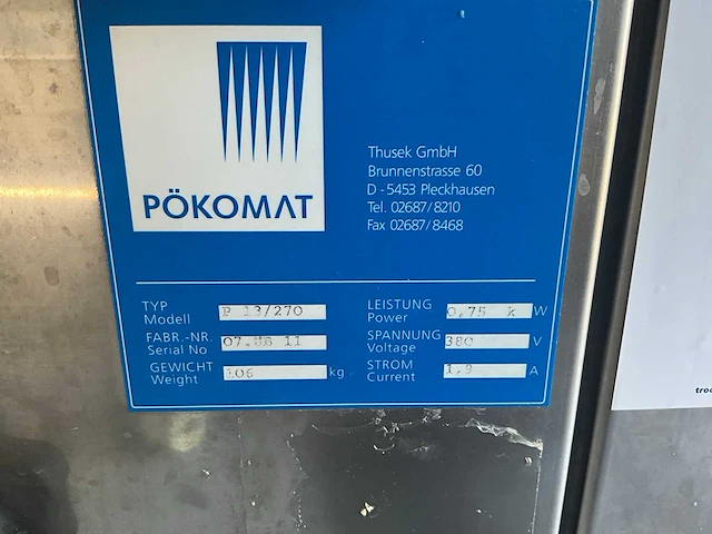 Pökomat p13/270 pekelinjector - afbeelding 7 van  15
