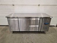 Polar - koelwerkbank - 2 lades - 2 deuren - 230v - afbeelding 1 van  3
