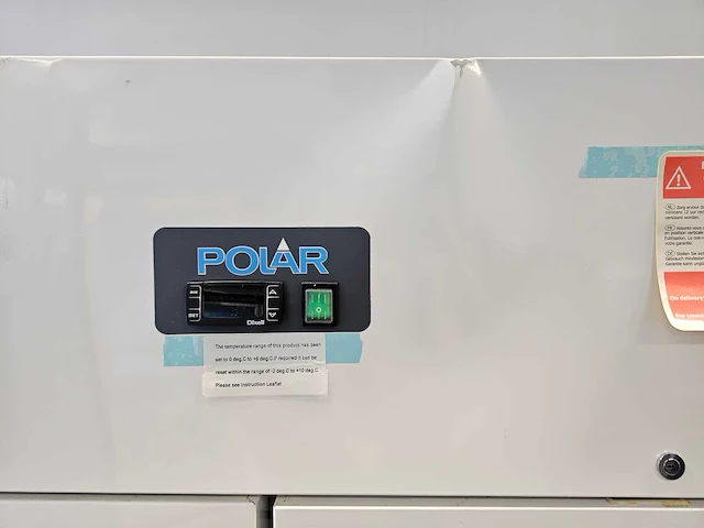 Polar cc 663-e-02 dubbeldeurs koelkast - afbeelding 3 van  8