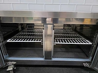 Polar da464e mobiele rvs 4-deurs koelwerkbank - afbeelding 4 van  6