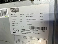 Polar g595-e-02 dubbeldeurs koelkast - afbeelding 8 van  9