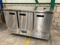 Polar g622-e 3-deurs koelwerkbank - afbeelding 1 van  6