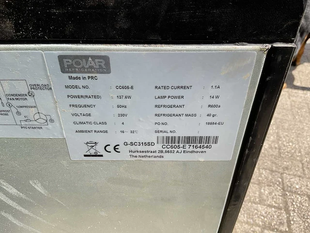 Polar glasdeur barkoeling - afbeelding 6 van  6