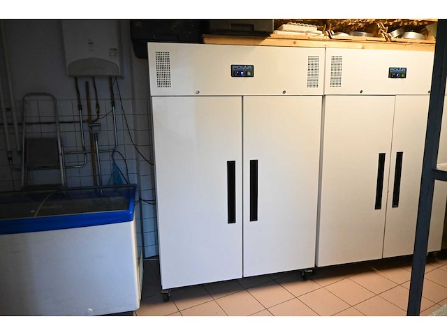 Polar gn1200 tnb mobiele dubbeldeurs koelkast - afbeelding 1 van  6