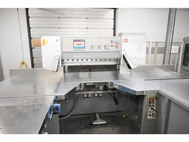 Polar mohr - 115 ed autotrim - snijmachine - afbeelding 3 van  10