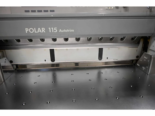 Polar mohr - 115 ed autotrim - snijmachine - afbeelding 8 van  10