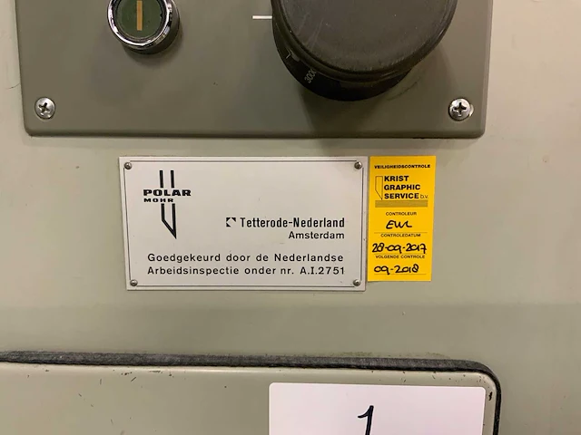 Polar mohr - 92 em - guillotineschaar - afbeelding 9 van  12