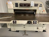 Polar mohr 82 el guillotine snijmachine met toebehoren - afbeelding 15 van  19