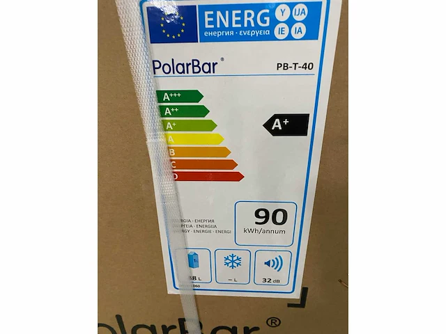 Polarbar pb-t-40 mini bar koelkast (5x) - afbeelding 3 van  6