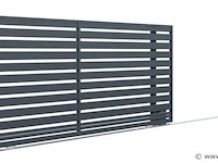 Polargo's schuifpoort 4.3mtr (b) model saffier - afbeelding 1 van  2