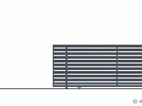 Polargo's schuifpoort 4.3mtr (b) model saffier - afbeelding 2 van  2