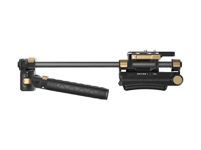 Polarpro pivot shoulder rig compact en lichtgewicht ideaal voor reizende videografen speciaal ontwikkeld voor hobbyfilmers - afbeelding 3 van  5