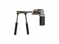 Polarpro pivot shoulder rig compact en lichtgewicht ideaal voor reizende videografen speciaal ontwikkeld voor hobbyfilmers - afbeelding 4 van  5